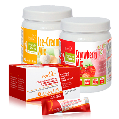 «Strawberry and Ice cream» for slimness and energy